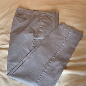 Light gray Talbots weekend Chino